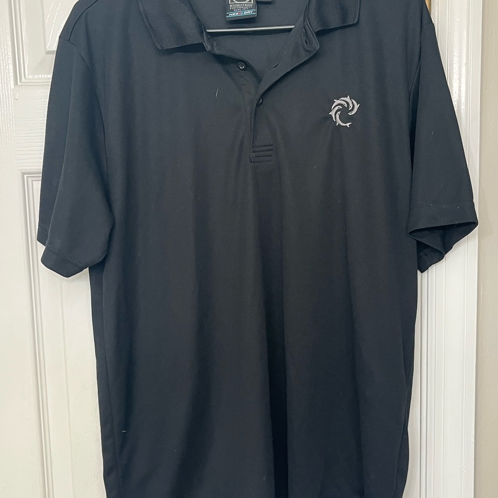 Storm Black Polo Shirt